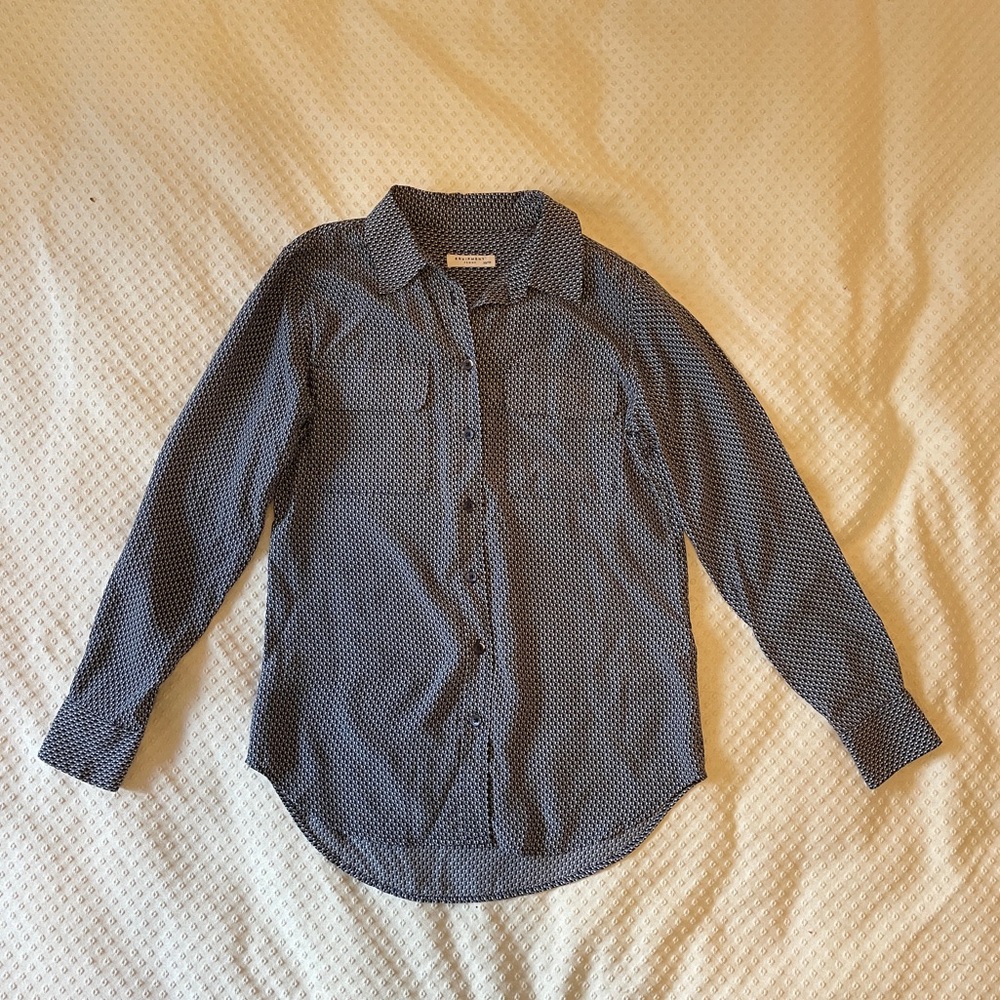 Equipment Slim Signature Silk Shirt
